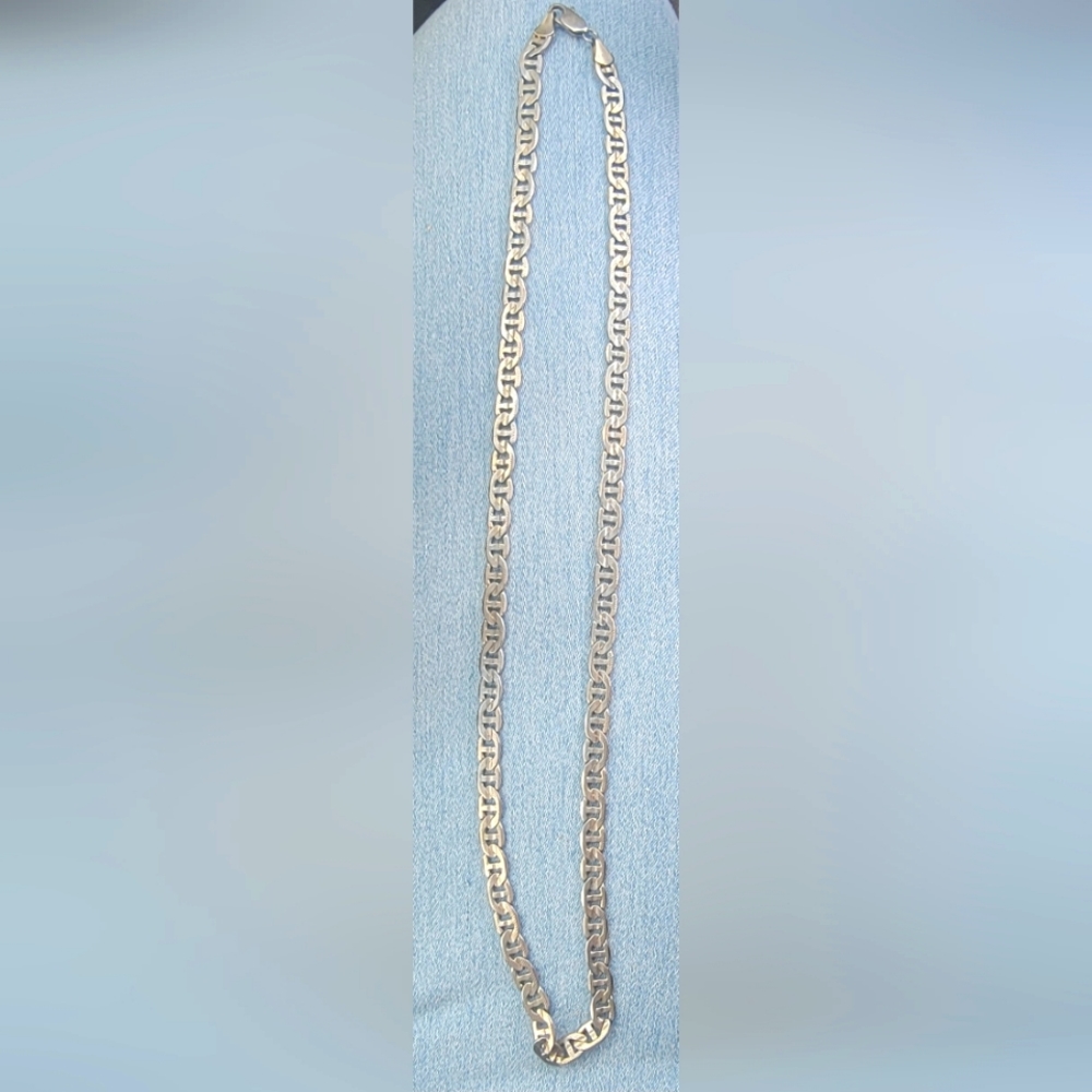 14k White Gold Chain